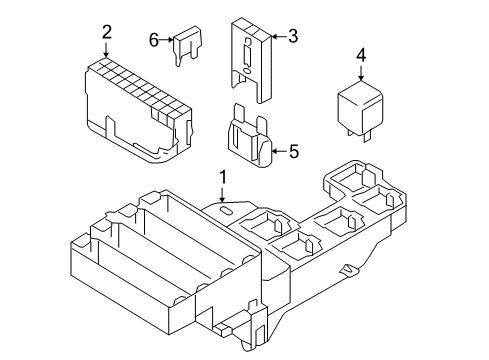 2014 Audi A4 Fuse & Relay