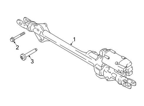 2022 Audi e-tron GT Steering Gear & Linkage