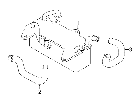 2015 Audi S8 Trans Oil Cooler