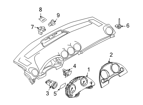 2006 Audi S4 Automatic Temperature Controls Diagram 2