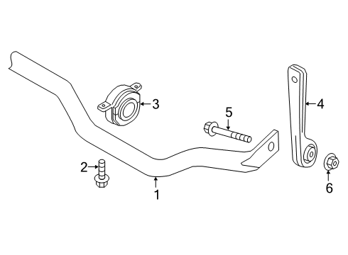 2020 Audi S8 Rear Suspension, Control Arm Diagram 3