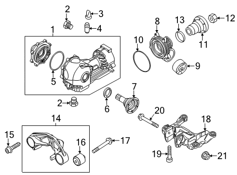 2015 Audi R8 Carrier & Front Axles