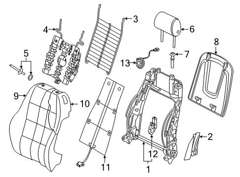 2017 Audi A7 Quattro Power Seats Diagram 3