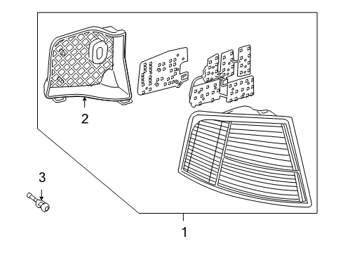 2007 Audi S8 Tail Lamps Diagram 1