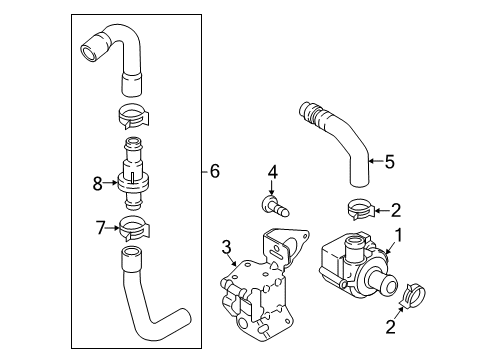 2018 Audi A6 Quattro Water Pump Diagram 3