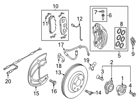 2022 Audi SQ8 Front Brakes