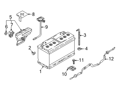 2022 Audi RS5 Battery