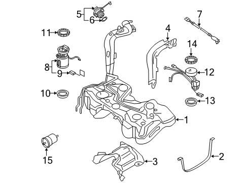 2007 Audi A3 Quattro Fuel Supply