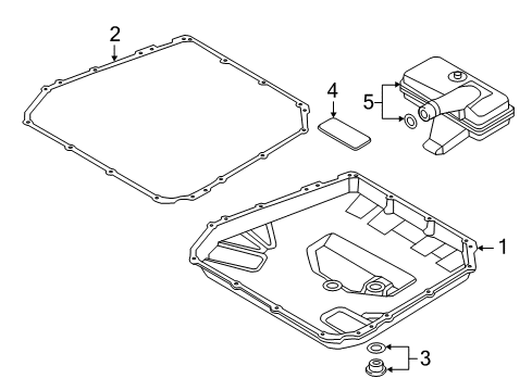 2016 Audi S5 Automatic Transmission, Maintenance Diagram 2