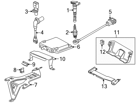 2010 Audi Q7 Powertrain Control Diagram 8