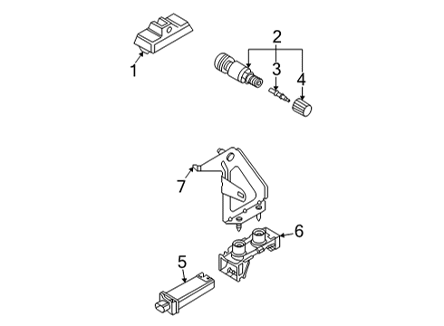 2022 Audi RS5 Tire Pressure Monitoring