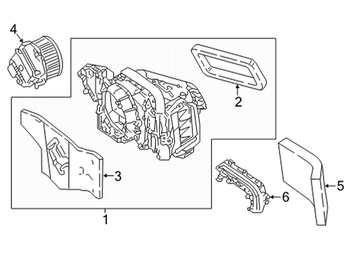 2022 Audi Q5 Blower Motor & Fan