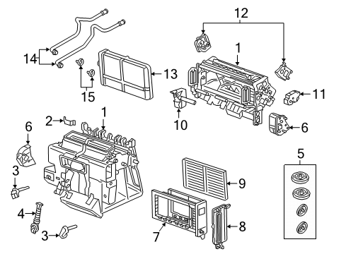 2022 Audi e-tron Quattro Heater Components