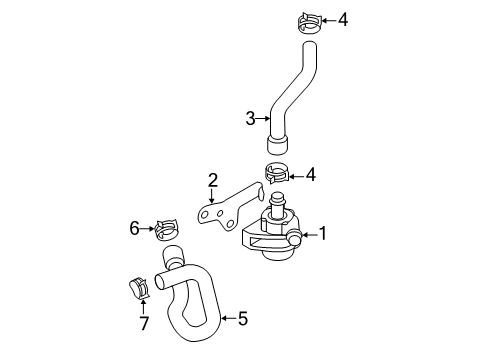 2011 Audi Q5 Water Pump Diagram 1