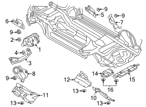 2023 Audi RS Q8 Heat Shields