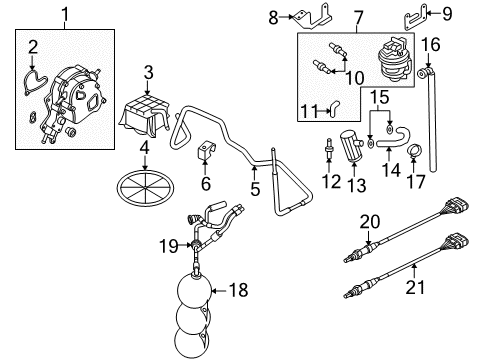 2007 Audi A4 Quattro Emission Components Diagram 4