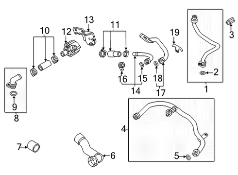 2023 Audi RS6 Avant Tube Assembly Diagram for 4K0-819-377-AC