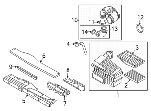 2024 Audi A3 Air Intake