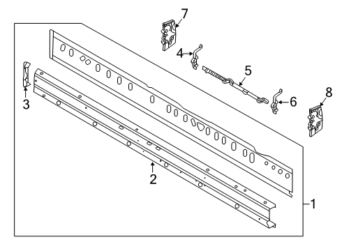 2023 Audi A7 Sportback Rocker Panel