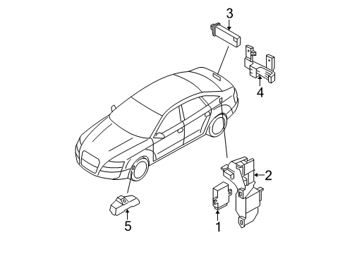 2007 Audi RS4 Tire Pressure Monitoring