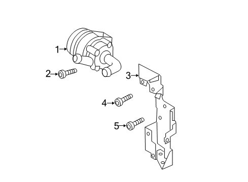 2012 Audi TT RS Quattro Water Pump