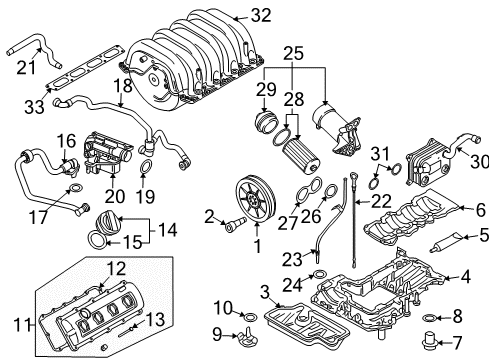 2008 Audi RS4 Intake Manifold