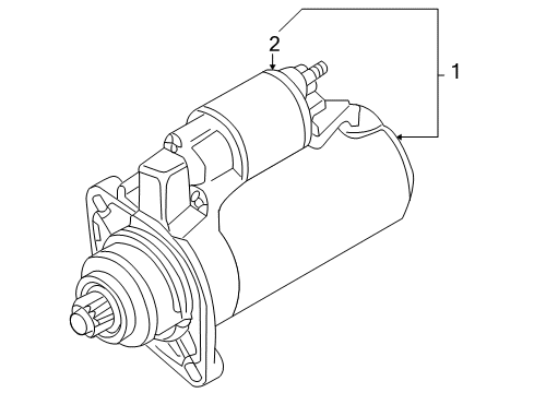 2008 Audi TT Quattro Starter