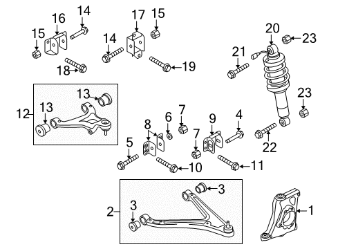 2014 Audi R8 Lower Bracket Diagram for 42B-407-458-C