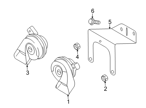 2015 Audi R8 Horn