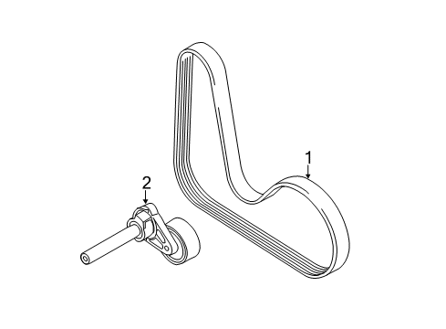 2015 Audi TT Quattro Belts & Pulleys