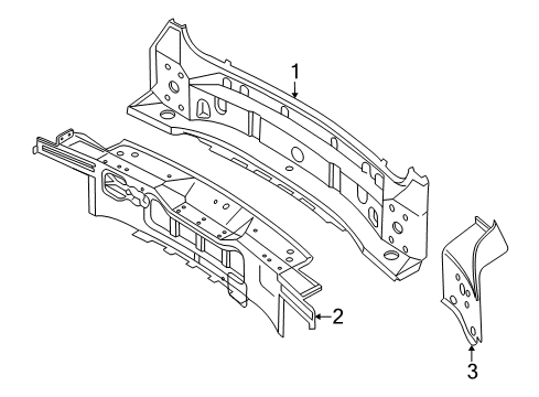 2009 Audi Q7 Rear Body