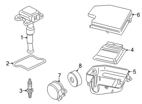 2001 Audi S4 Ignition System