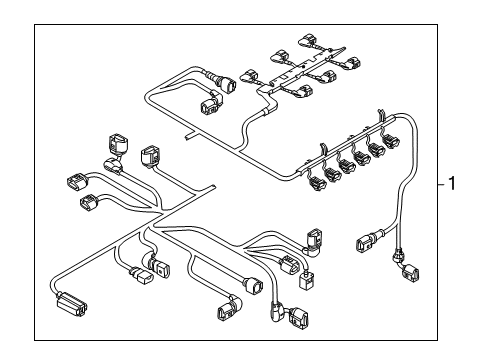 2008 Audi TT Quattro Wiring Harness