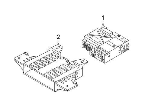 2022 Audi SQ8 Sound System Diagram 1