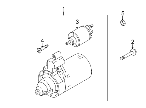 2014 Audi A4 Starter