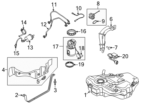 2008 Audi TT Fuel Supply