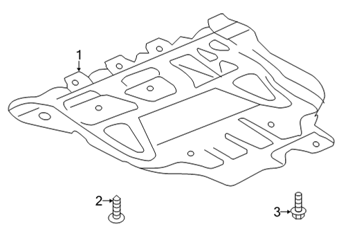 2024 Audi A3 Splash Shields