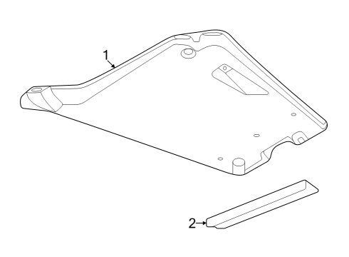 2022 Audi A6 allroad Exterior Trim - Rear Body