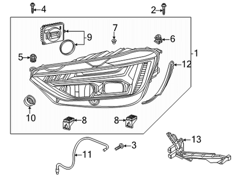 2022 Audi Q5 Headlamps