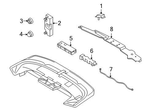 2015 Audi A5 Quattro Antenna & Radio Diagram 2