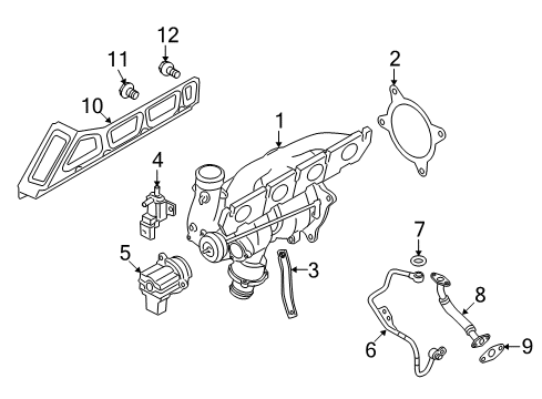 2014 Audi A4 Turbocharger