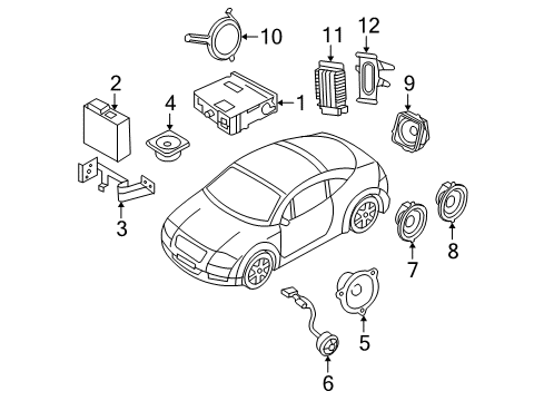 2006 Audi TT Sound System