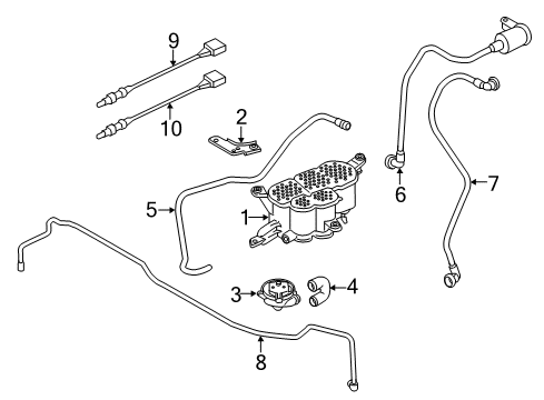 2014 Audi A4 Emission Components