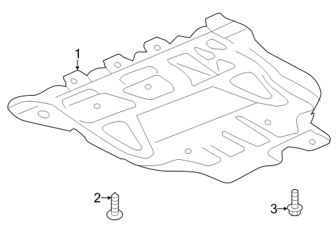 2023 Audi RS3 Splash Shields