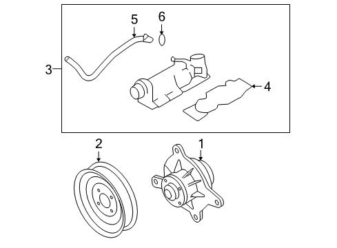 2009 Audi A8 Quattro Water Pump Diagram 3