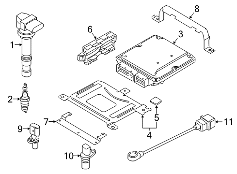 2017 Audi Q3 Quattro Ignition System