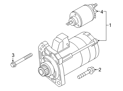 2017 Audi A7 Quattro Starter