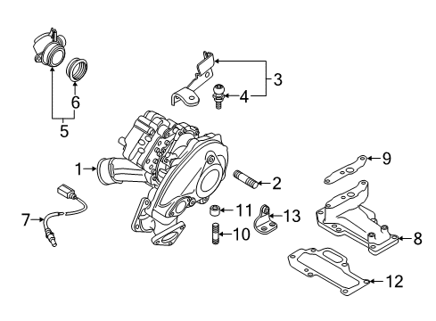 2016 Audi A7 Quattro Turbocharger