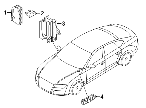 2018 Audi A7 Quattro Fuse & Relay Diagram 4