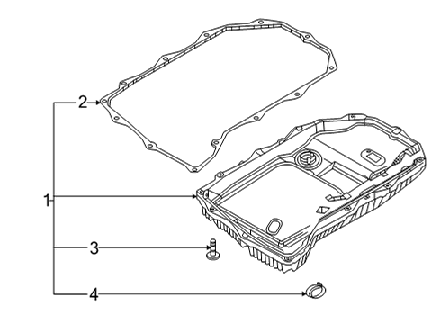 2022 Audi RS7 Sportback Transmission Components